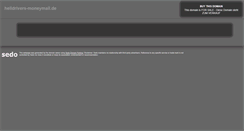 Desktop Screenshot of helldrivers-moneymail.de